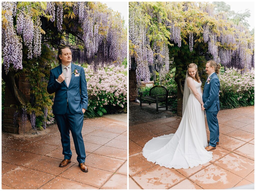 Red Butte Garden Spring Salt Lake City Wedding Caili Chung