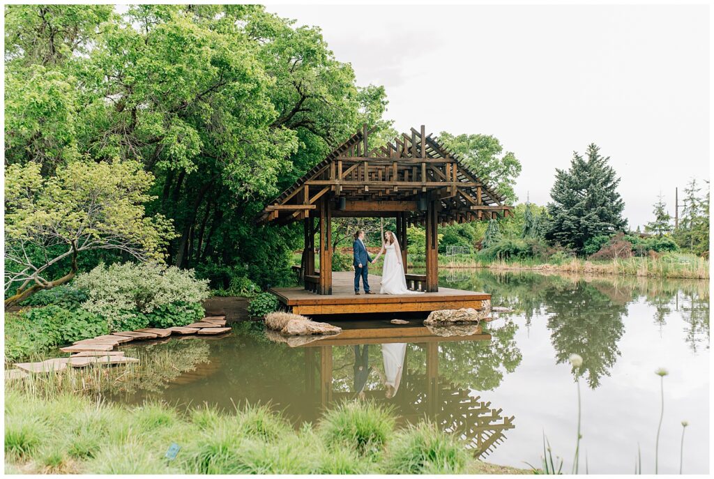 Red Butte Garden Spring Salt Lake City Wedding Caili Chung