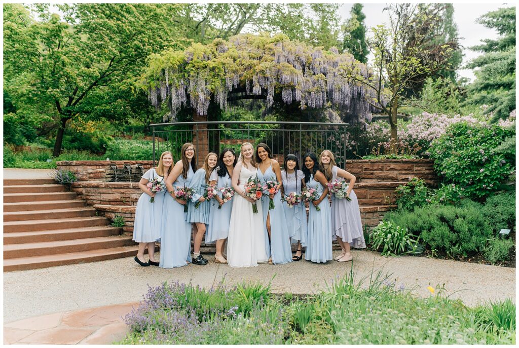 Red Butte Garden Spring Salt Lake City Wedding Caili Chung