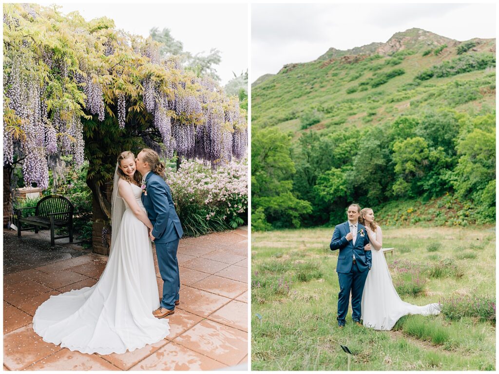 Red Butte Garden Spring Salt Lake City Wedding Caili Chung