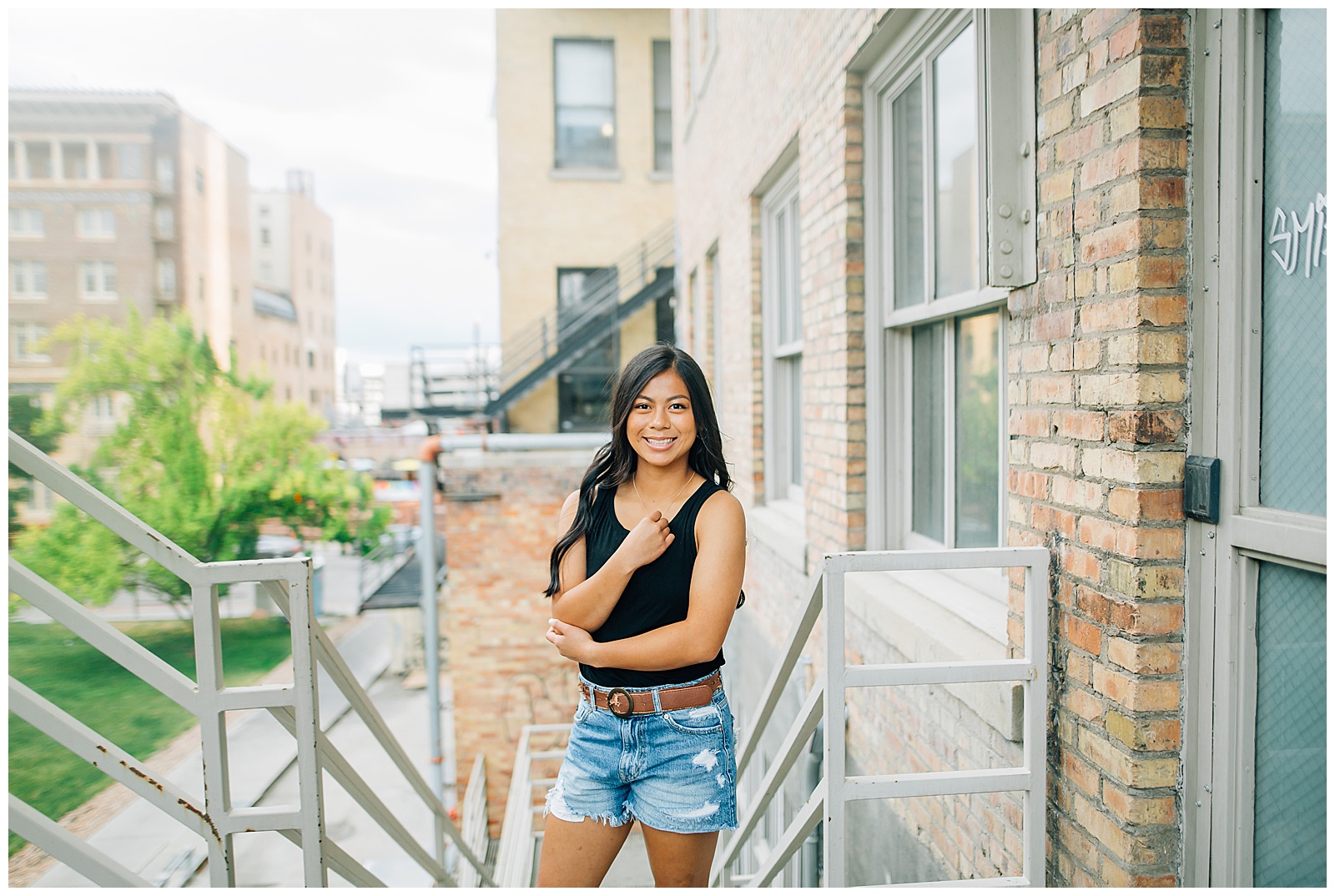 Urban Downtown Utah Senior Photos