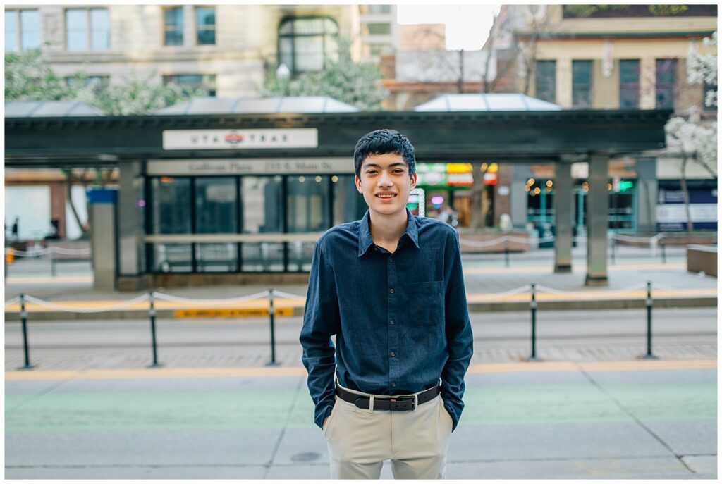 Boy Male Senior Photos Salt Lake City 