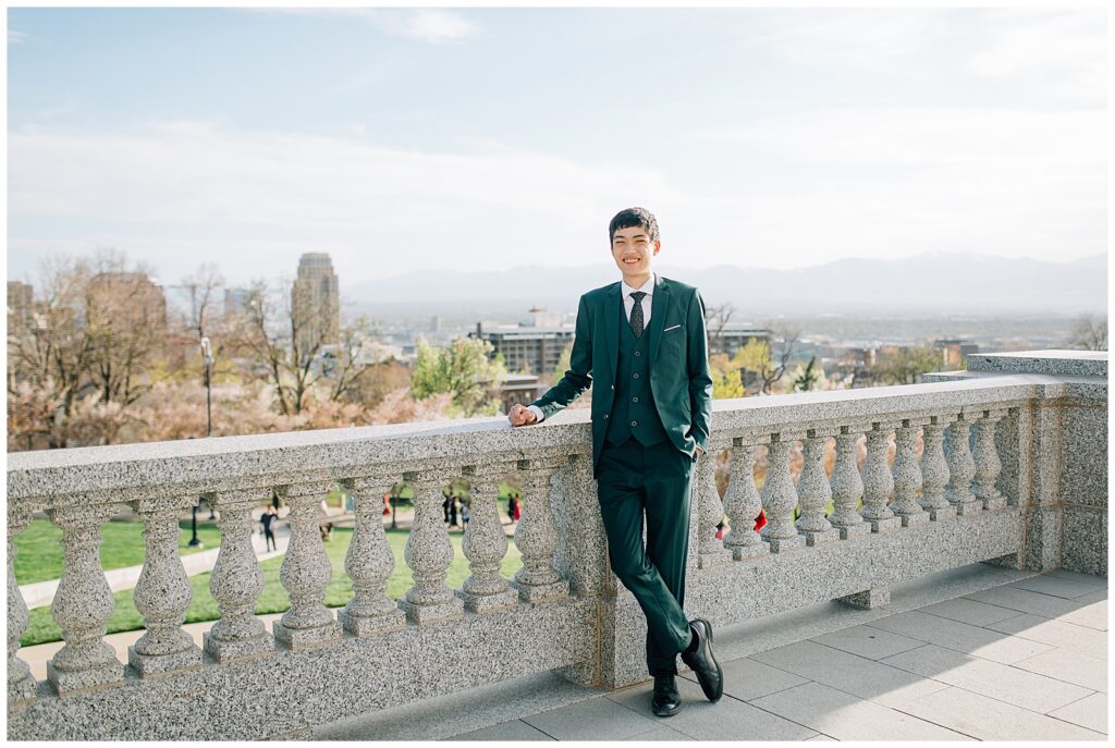 Boy Male Senior Photos Salt Lake City 