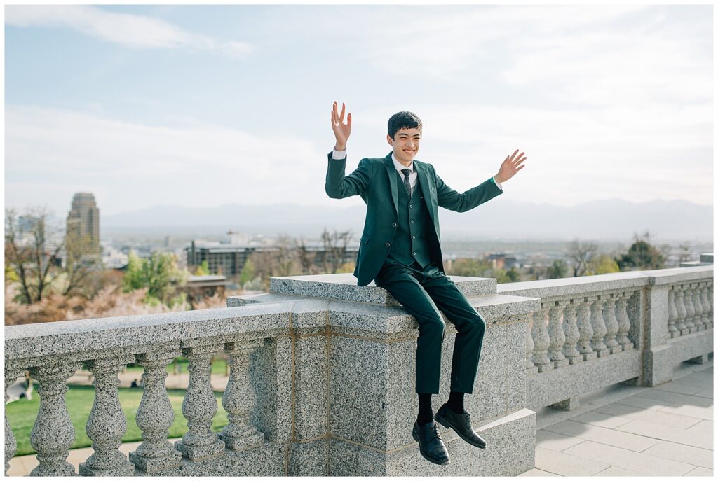 Boy Male Senior Photos Salt Lake City 