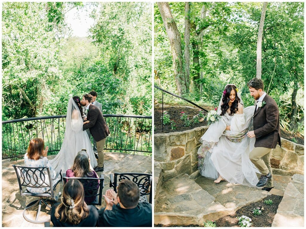 Hill Country Austin TX Backyard Wedding Caili Chung