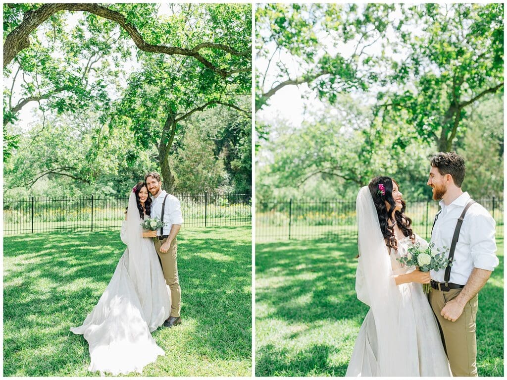 Hill Country Austin TX Backyard Wedding Caili Chung