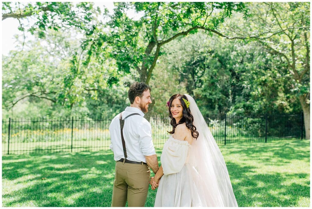 Hill Country Austin TX Backyard Wedding Caili Chung