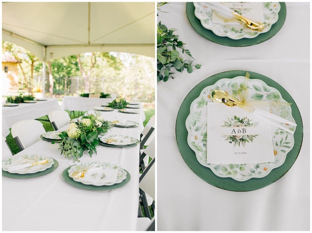 Hill Country Austin TX Backyard Wedding Caili Chung