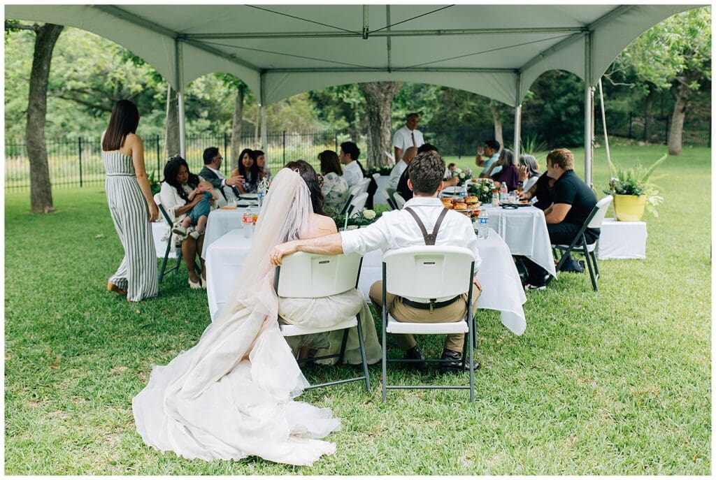 Hill Country Austin TX Backyard Wedding Caili Chung