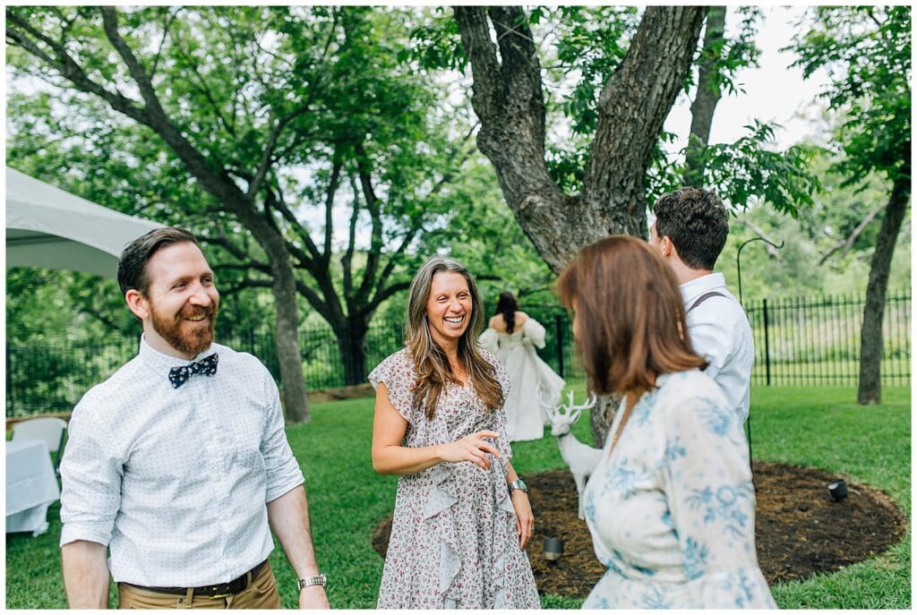 Hill Country Austin TX Backyard Wedding Caili Chung