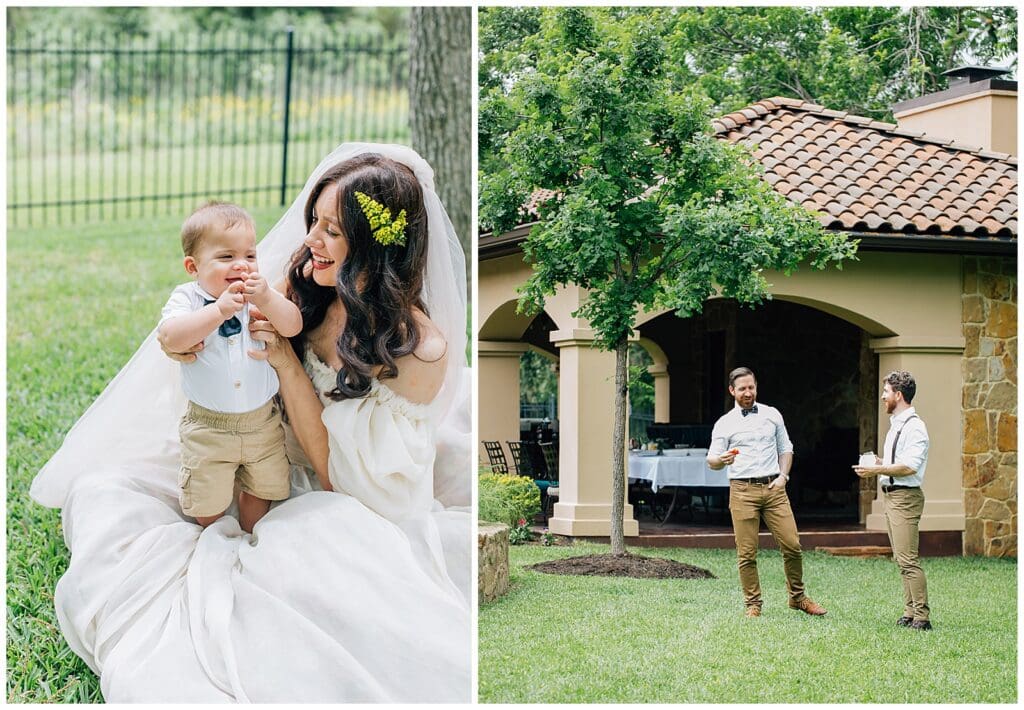 Hill Country Austin TX Backyard Wedding Caili Chung