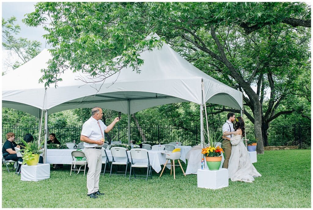 Hill Country Austin TX Backyard Wedding Caili Chung