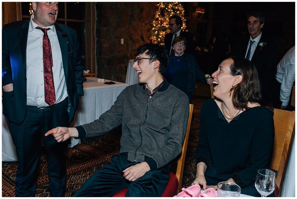 Winter Snowy Ski Resort Wedding Snowbasin Needles Caili Chung January