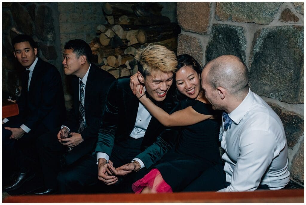 Winter Snowy Ski Resort Wedding Snowbasin Needles Caili Chung January