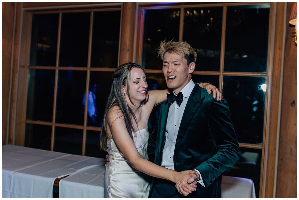 Winter Snowy Ski Resort Wedding Snowbasin Needles Caili Chung January