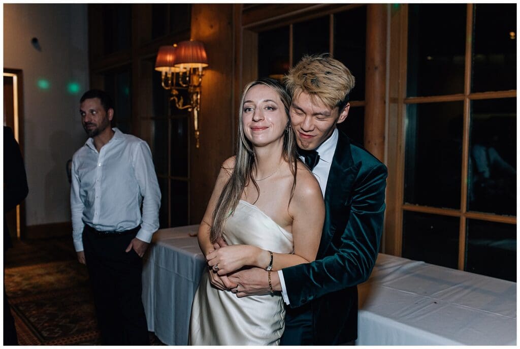 Winter Snowy Ski Resort Wedding Snowbasin Needles Caili Chung January