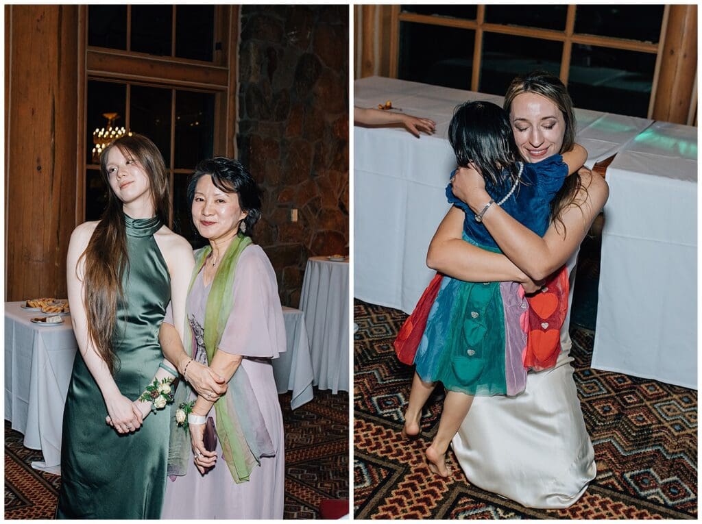 Winter Snowy Ski Resort Wedding Snowbasin Needles Caili Chung January