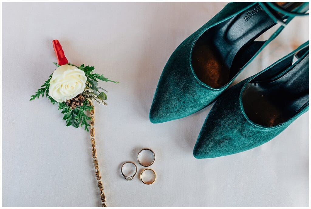 Winter Snowy Ski Resort Wedding Snowbasin Needles Caili Chung January