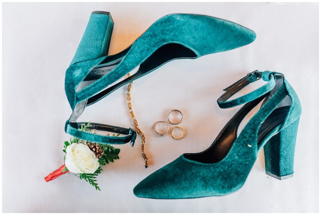 Winter Snowy Ski Resort Wedding Snowbasin Needles Caili Chung January