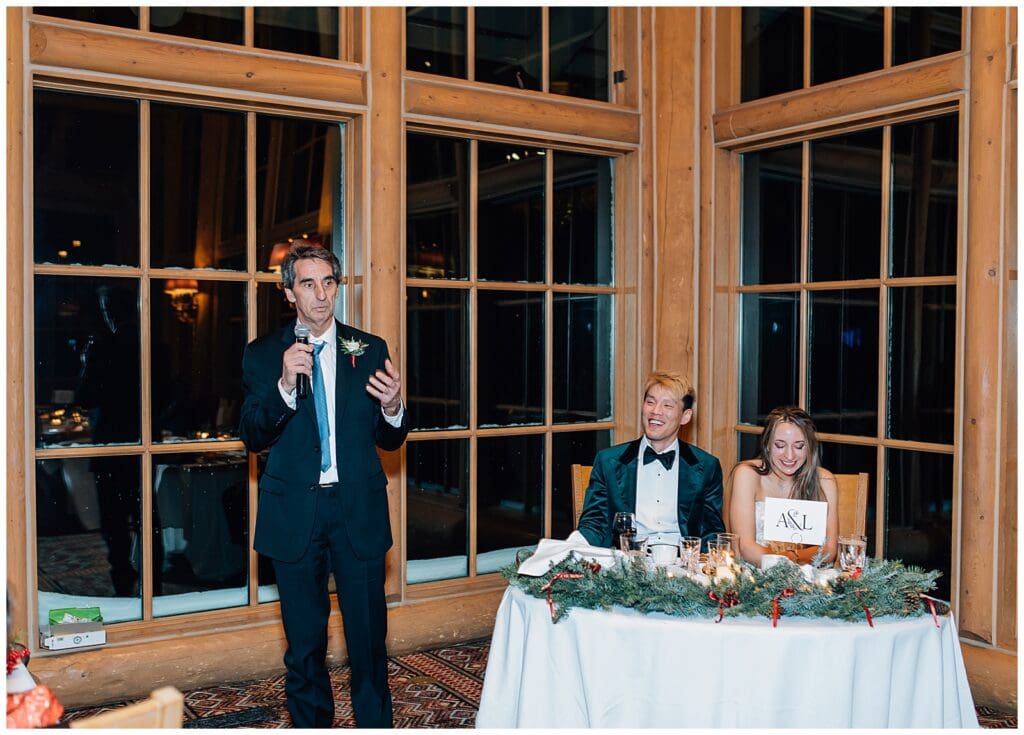 Winter Snowy Ski Resort Wedding Snowbasin Needles Caili Chung January