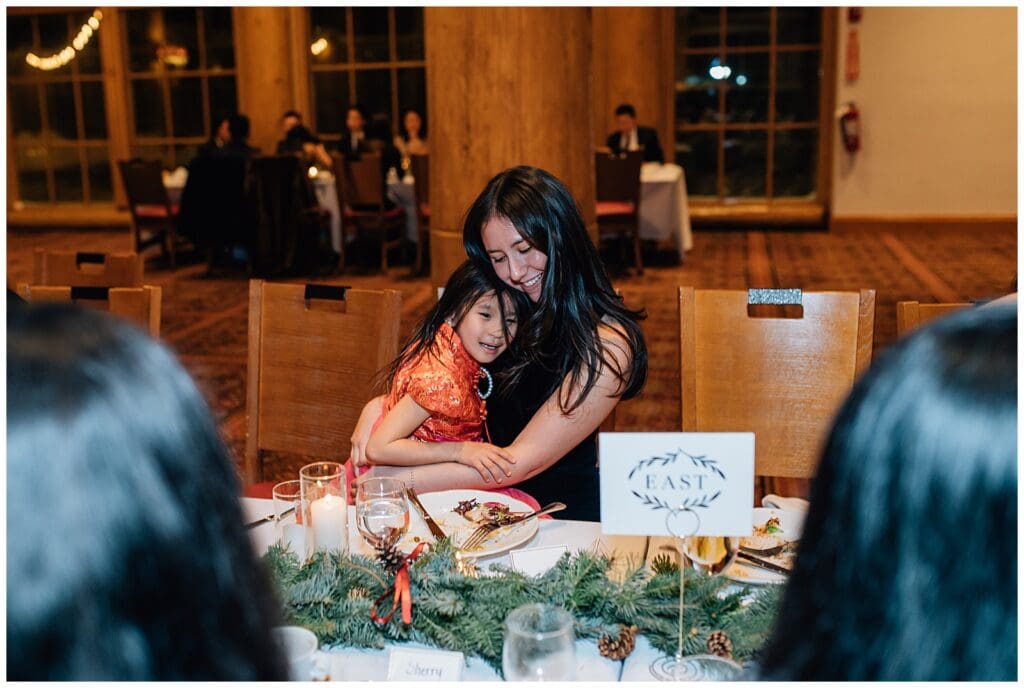 Winter Snowy Ski Resort Wedding Snowbasin Needles Caili Chung January