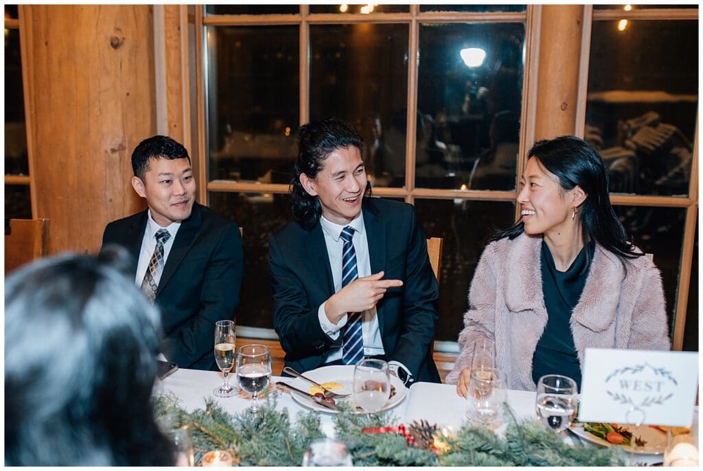 Winter Snowy Ski Resort Wedding Snowbasin Needles Caili Chung January