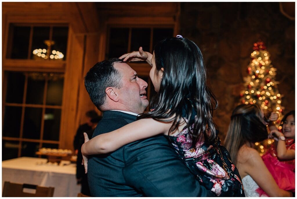 Winter Snowy Ski Resort Wedding Snowbasin Needles Caili Chung January