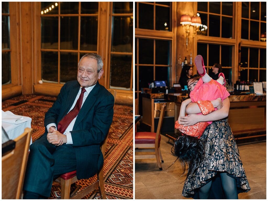 Winter Snowy Ski Resort Wedding Snowbasin Needles Caili Chung January