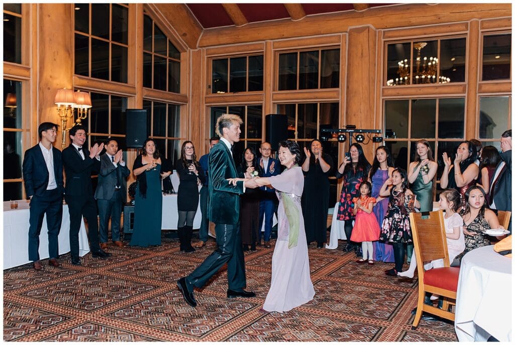 Winter Snowy Ski Resort Wedding Snowbasin Needles Caili Chung January