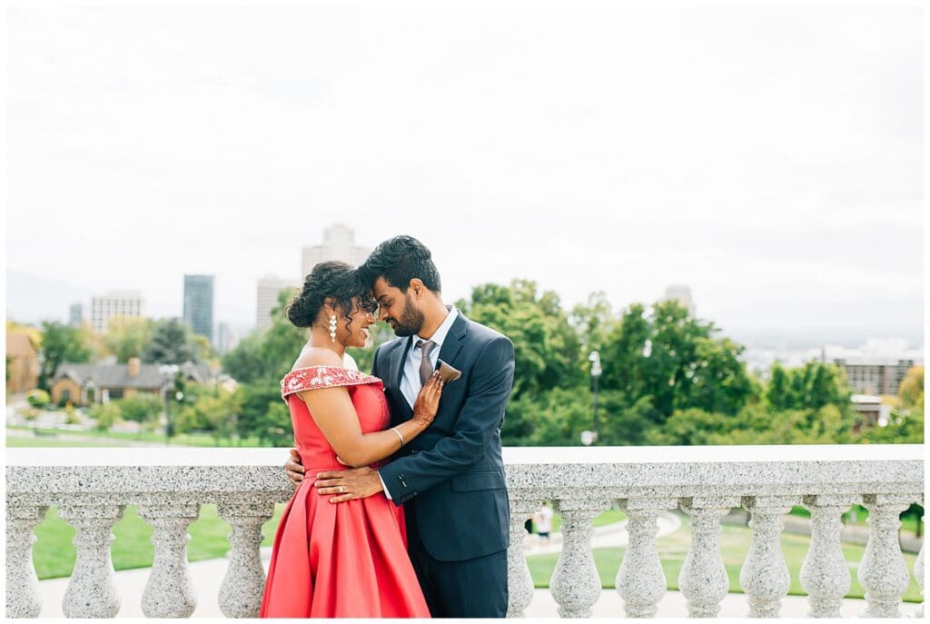 Utah State Capitol Indian Engagement Photographer