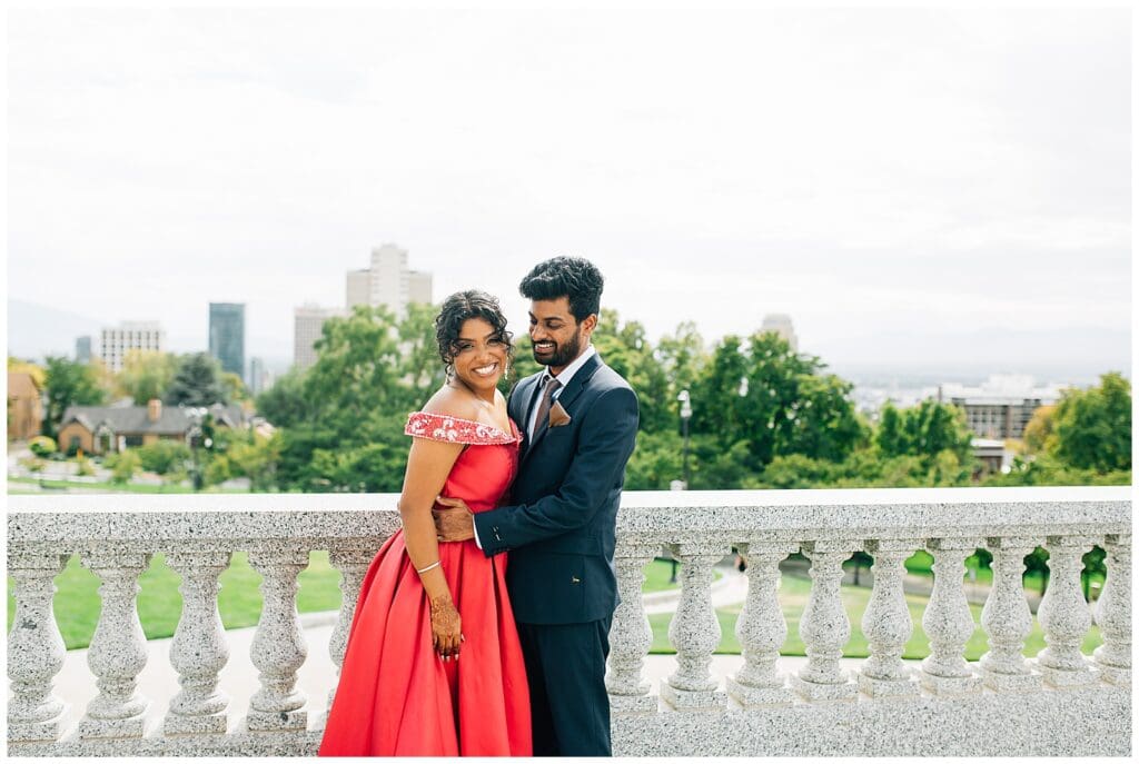 Utah State Capitol Indian Engagement Photographer