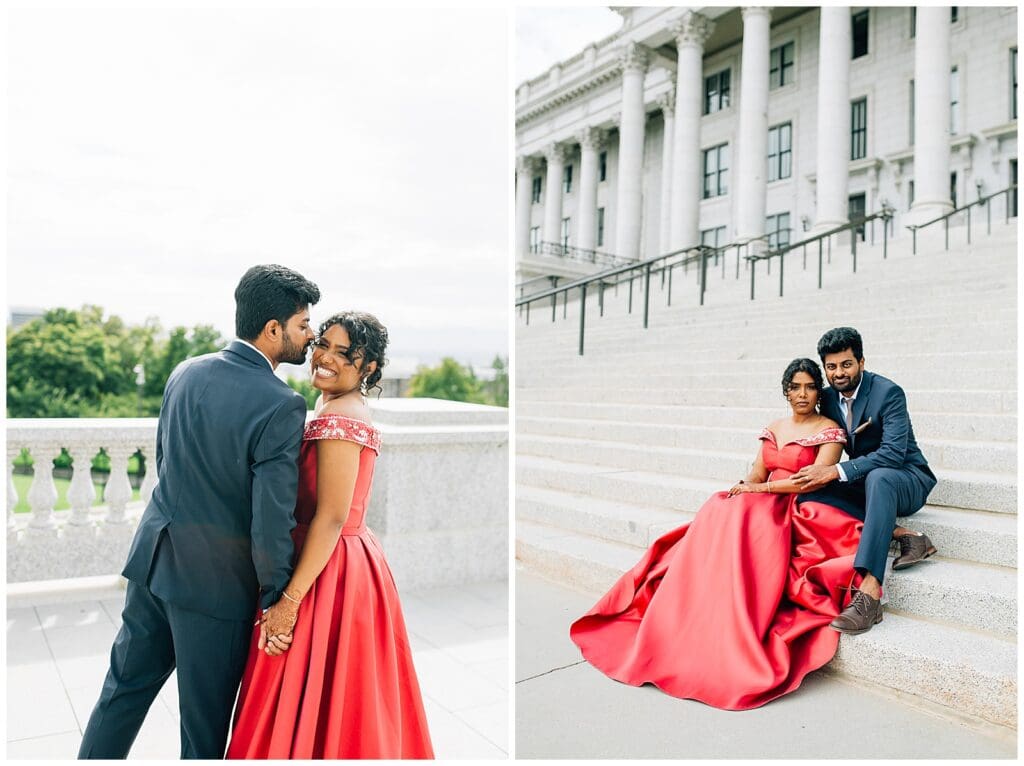 Utah State Capitol Indian Engagement Photographer