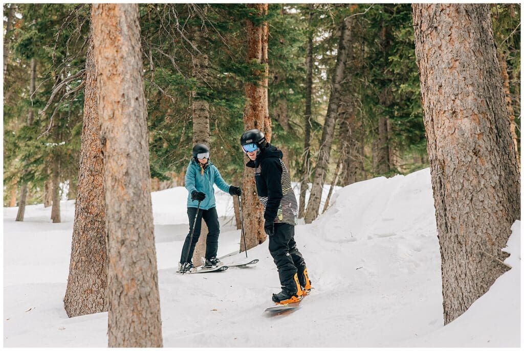 Ski Snowboard Utah Proposal Mountain Engagement