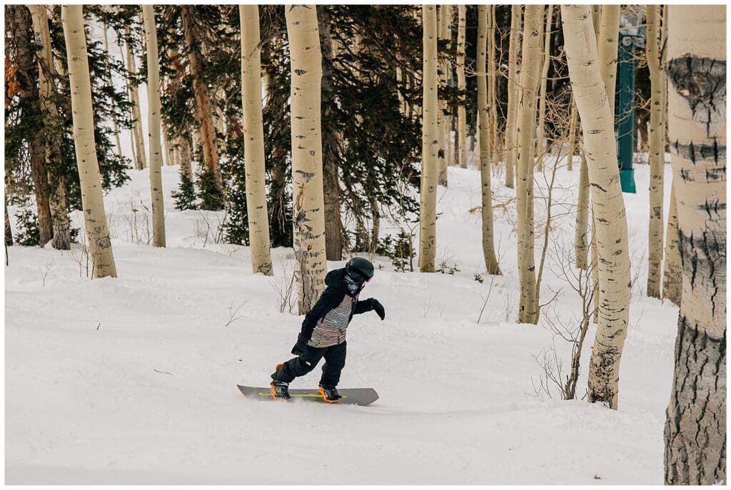 Ski Snowboard Utah Proposal Mountain Engagement