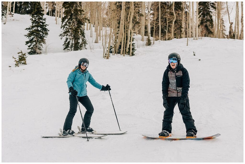 Ski Snowboard Utah Proposal Mountain Engagement