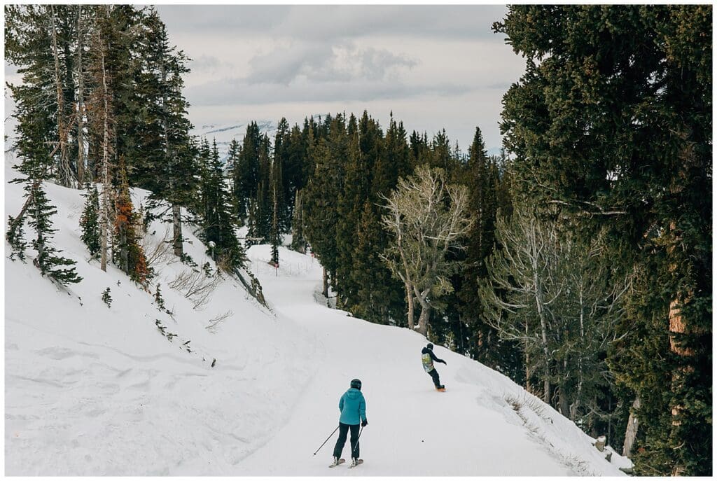 Ski Snowboard Utah Proposal Mountain Engagement