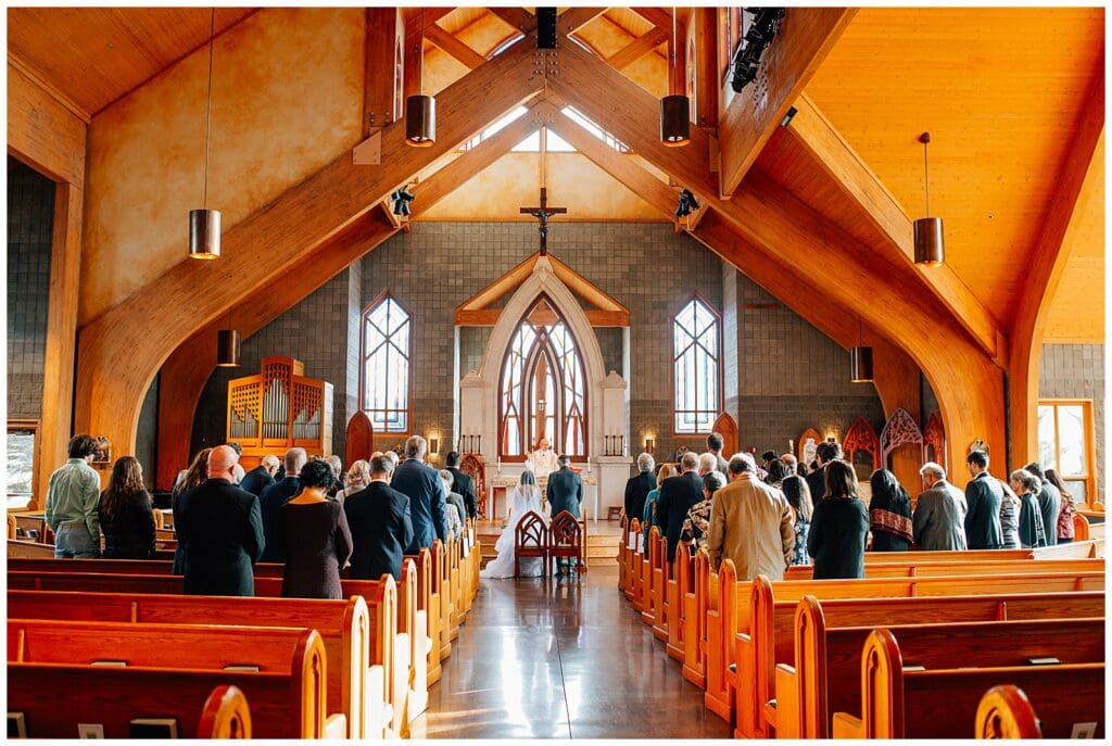 Park City Wedding Catholic Cathedral St Mary's