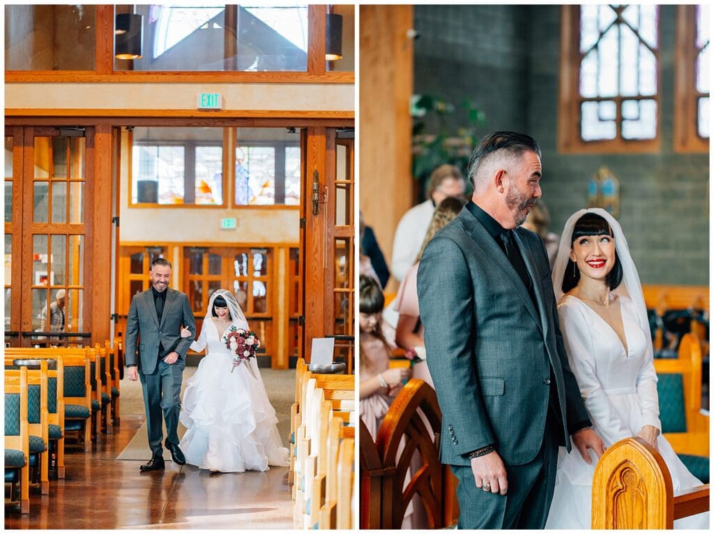 Park City Wedding Catholic Cathedral St Mary's