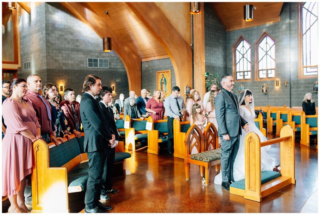 Park City Wedding Catholic Cathedral St Mary's