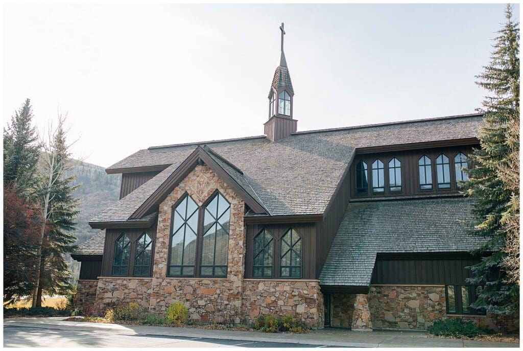 Park City Wedding Catholic Cathedral St Mary's