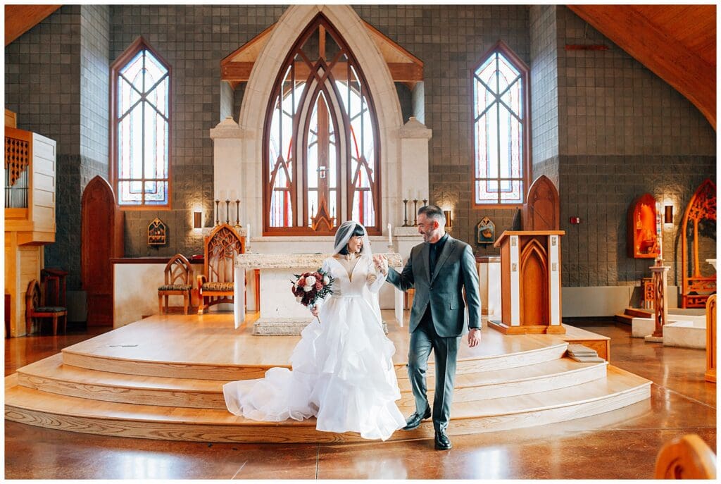 Park City Wedding Catholic Cathedral St Mary's