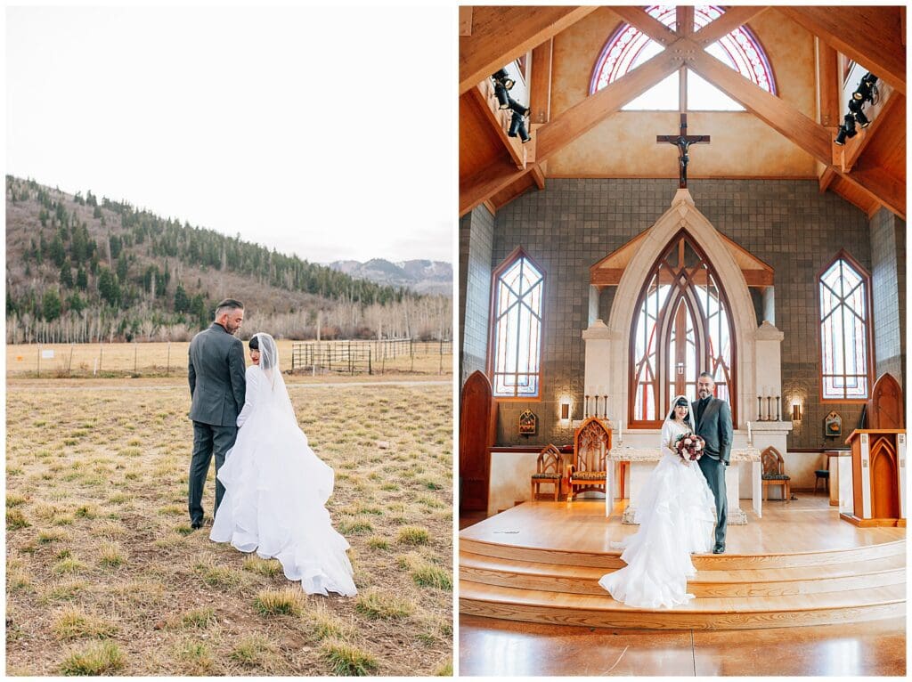 Park City Wedding Catholic Cathedral St Mary's