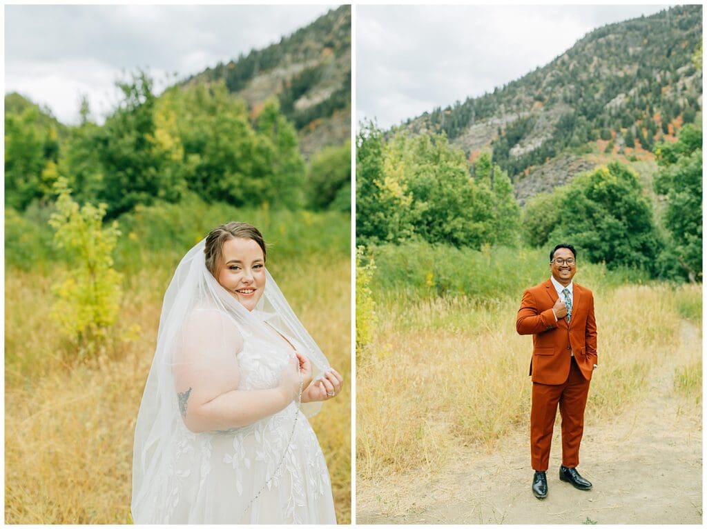 Storm Mountain Big Cottonwood Wedding Photographer Fall