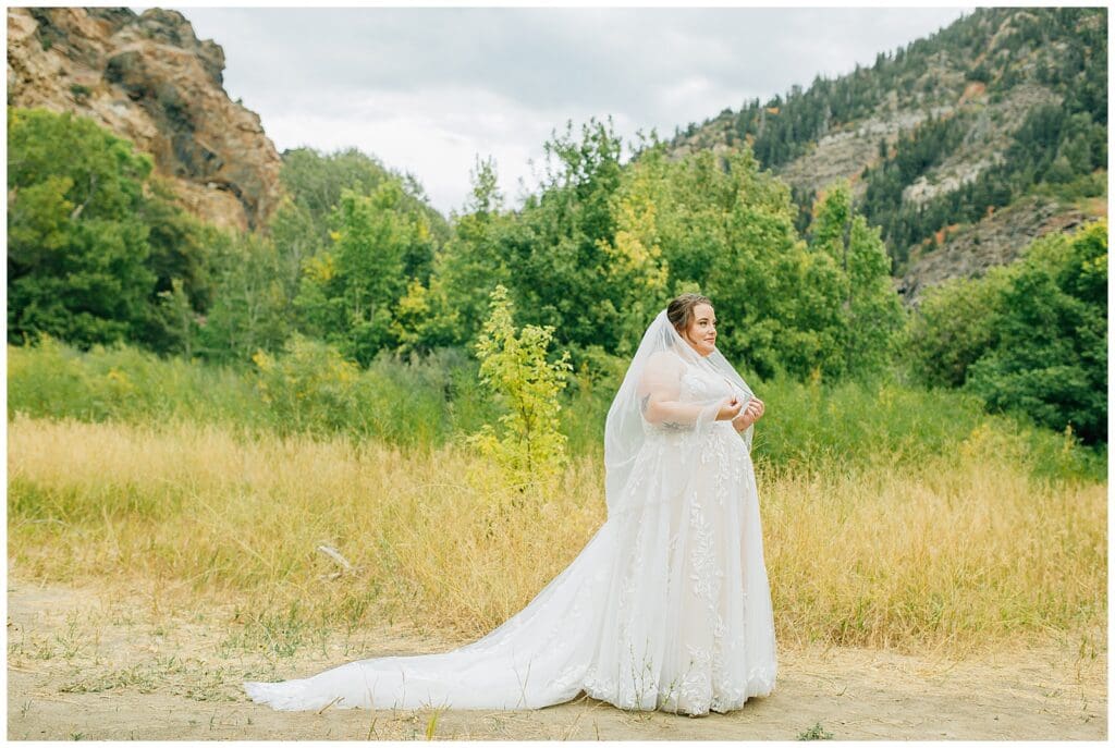 Storm Mountain Big Cottonwood Wedding Photographer Fall