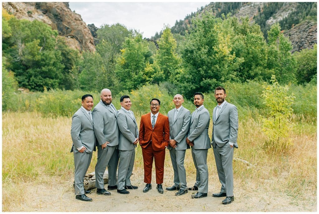 Storm Mountain Big Cottonwood Wedding Photographer Fall