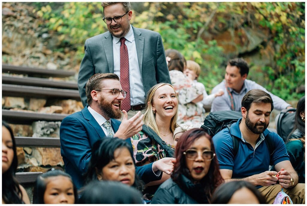 Storm Mountain Big Cottonwood Wedding Photographer Fall