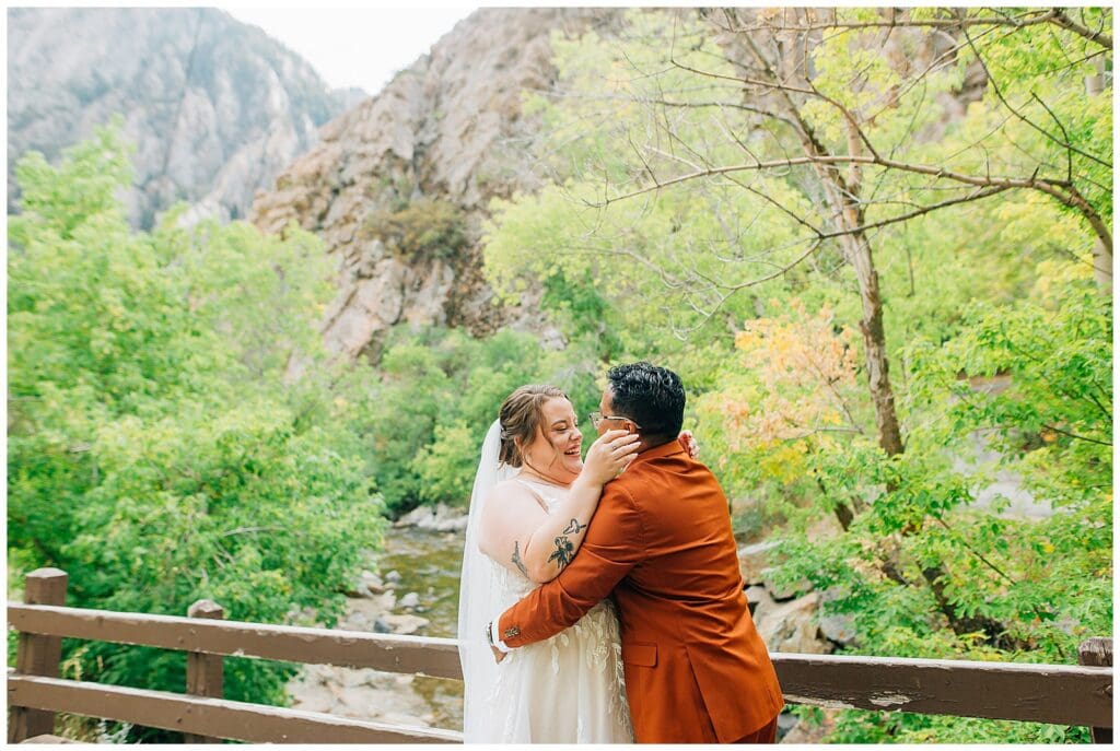Storm Mountain Big Cottonwood Wedding Photographer Fall