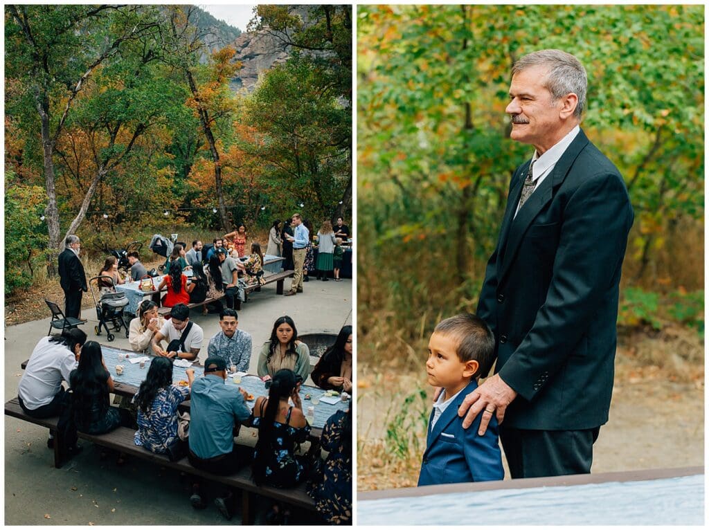 Storm Mountain Big Cottonwood Wedding Photographer Fall