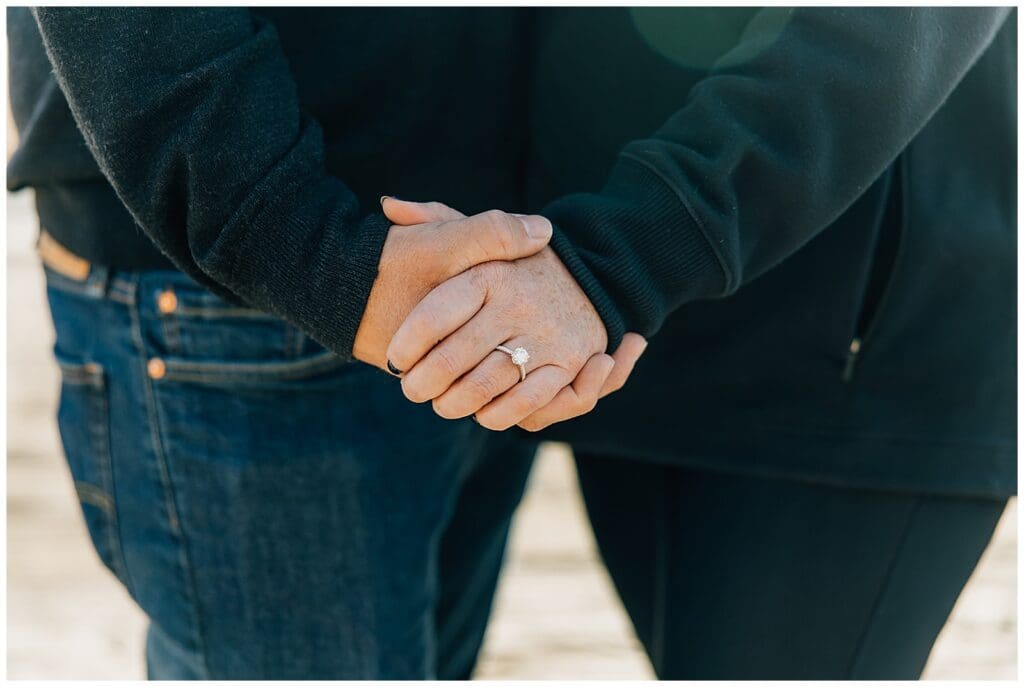 White Barn McPolin Park City Winter Snow Proposal Caili Chung