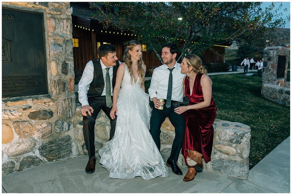 Spring Salt Lake City Wedding This is the Place Heritage Park Garden Place